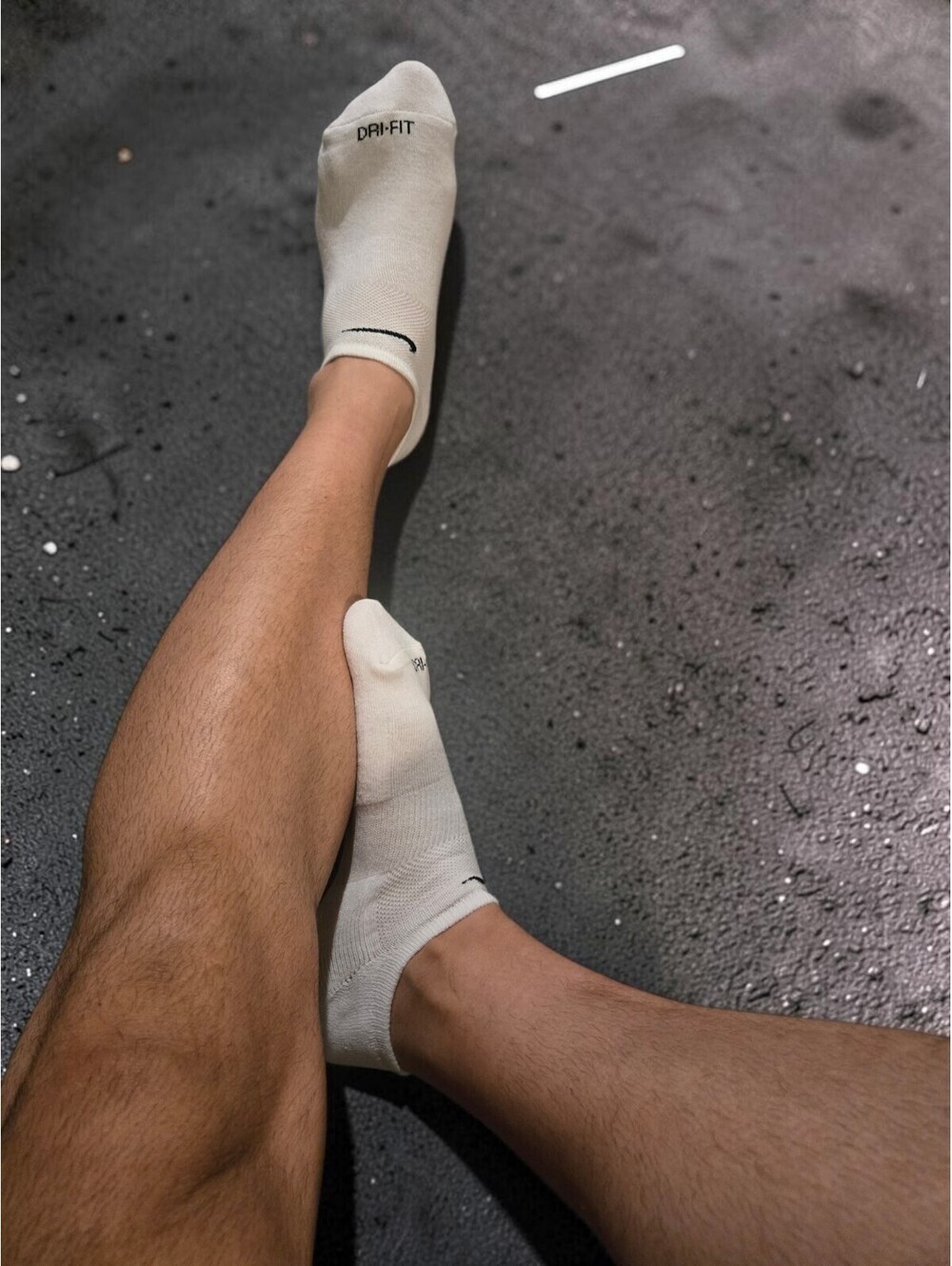 Nike Dri-FIT low cut Socks White